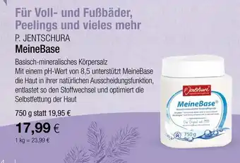 Vitalia P. jentschura meinebase Angebot
