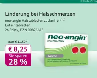 Mea Neo-angin halstabletten zuckerfrei Angebot