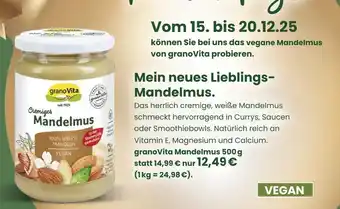 Vitalia Granovita cremiges mandelmus Angebot