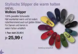 Vitalia Grevel wollkies slipper Angebot