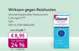 Mea Silomat hustenstiller pentoxyverin Angebot