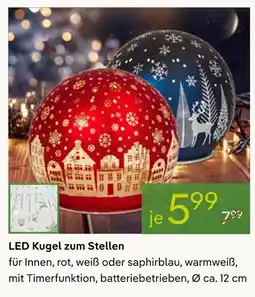 Pflanzen Kölle Led kugel zum stellen Angebot