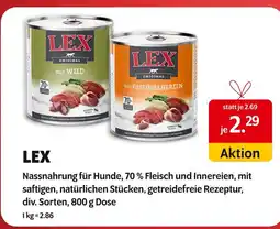 Das Futterhaus Lex tierfutter Angebot