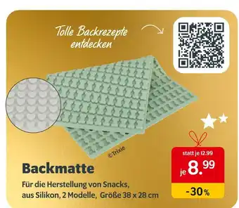 Das Futterhaus Trixie backmatte Angebot