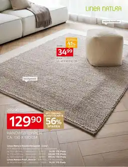XXXLutz Linea natura handwebteppich loop Angebot