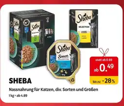 Das Futterhaus Sheba katzenfutter Angebot