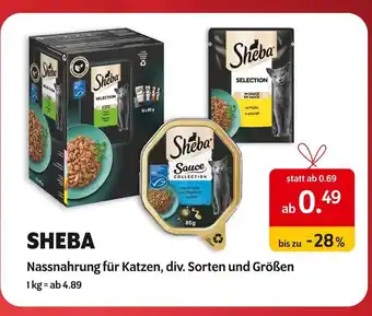 Das Futterhaus Sheba katzenfutter Angebot