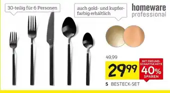 XXXLutz Homeware professional besteck-set glam chic Angebot