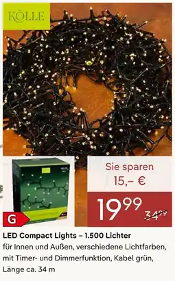 Pflanzen Kölle Led compact lights – 1.500 lichter Angebot
