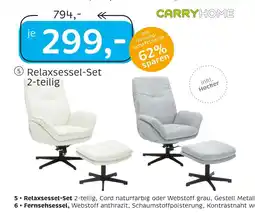XXXLutz Carryhome relaxsessel-set Angebot