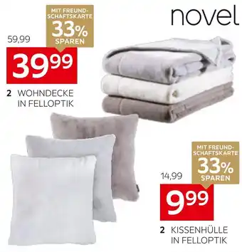 XXXLutz Novel kissenhülle in felloptik „yukon“ Angebot