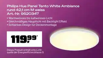 OBI Philips hue panel tento white ambiance Angebot
