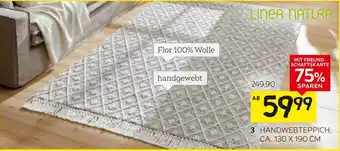 XXXLutz Linea natura handwebteppich sylt Angebot