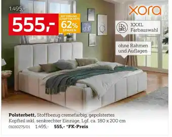 XXXLutz Xora polsterbett Angebot