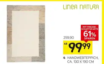XXXLutz : linea natura handwebteppich „meran design“ Angebot