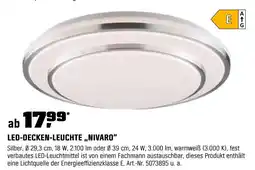 OBI Led-decken-leuchte 'nivaro' Angebot