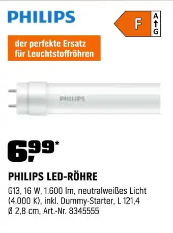 OBI Philips led-röhre Angebot