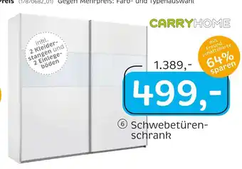 XXXLutz Carryhome schwebetürenschrank Angebot