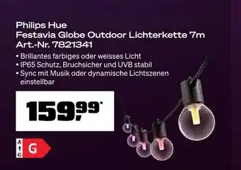 OBI Philips hue festavia globe outdoor lichterkette Angebot