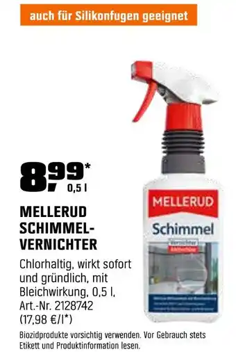 OBI Mellerud schimmelvernichter Angebot