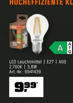 OBI Led leuchtmittel Angebot