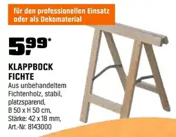 OBI Klappbock fichte Angebot