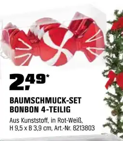 OBI Baumschmuck-set bonbon 4-teilig Angebot