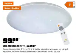 OBI Led-deckenleuchte „nagano“ Angebot