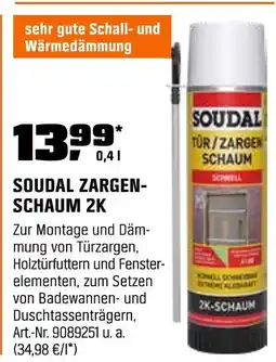 OBI Zargenschaum 2k Angebot