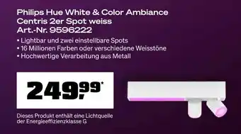OBI Philips hue white & color ambiance centris 2er spot weiss Angebot
