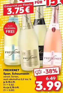 Kaufland Freixenet span. schaumwein alkoholfrei Angebot