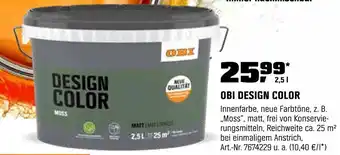 OBI Obi design color moss Angebot