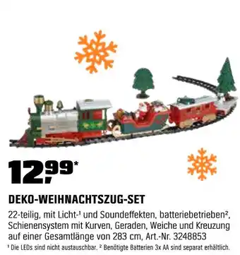 OBI Deko-weihnachtszug-set Angebot