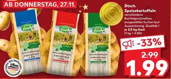 Kaufland Marktfrisch dtsch. speisekartoffeln Angebot