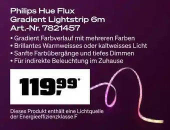OBI Philips hue flux gradient lightstrip Angebot