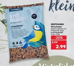Kaufland Erdtmanns streufutter Angebot