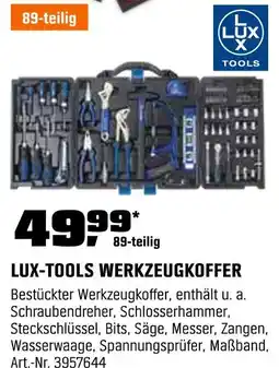 OBI Lux-tools werkzeugkoffer Angebot