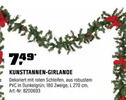 OBI Kunsttannen-girlande Angebot
