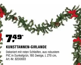 OBI Kunsttannen-girlande Angebot