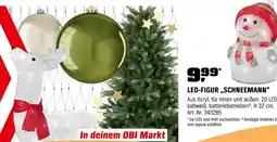 OBI Led-figur schneemann Angebot