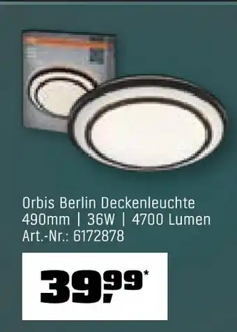 OBI Deckenleuchte Angebot