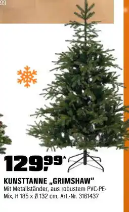 OBI Kunsttanne grimshaw Angebot