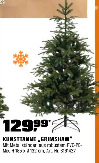 OBI Kunsttanne grimshaw Angebot