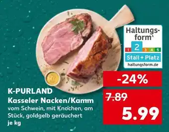 Kaufland K-purland kasseler nacken/kamm Angebot