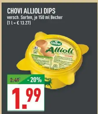 Marktkauf Chovi allioli dips Angebot