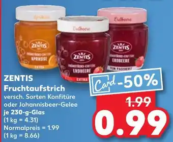 Kaufland Zentis aprikose fruchtaufstrich Angebot