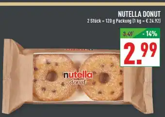 Marktkauf Nutella donut Angebot