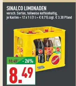 Marktkauf Sinalco limonade Angebot