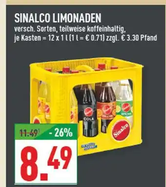 Marktkauf Sinalco limonade Angebot