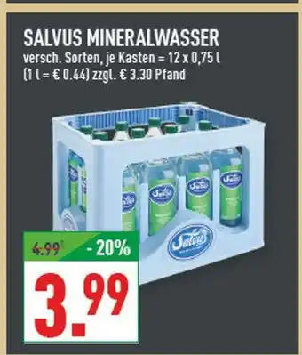 Marktkauf Salvus mineralwasser Angebot